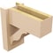 Ekena Millwork 6-in W x 12-in D x 12-in H Funston Block Rough Cedar Woodgrain TimberThane Outlooker, Primed Tan OUTUR060X12X12FST44RCPR - alternate 5